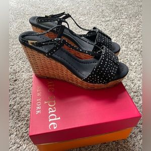 Kate Spade Wedge Sandals 6.5